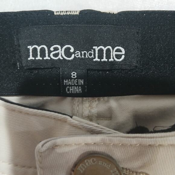 Mac And Me Jeans Camo Cargo Gorpcore Size 8 Elastic Waist Cotton Stretch Light - Picture 5 of 11